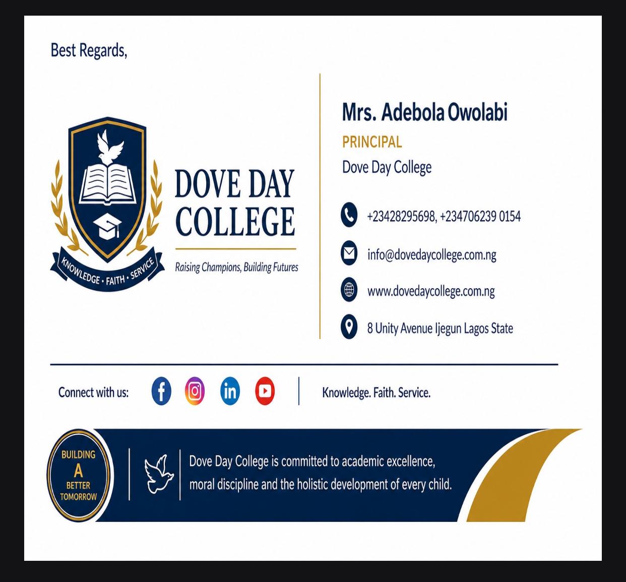 Dove Day College logo